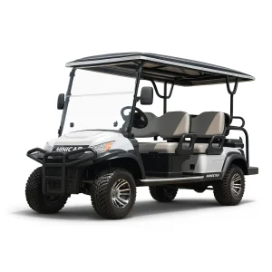 Golfcar PowerRacer 4+2 – leistungsstarker elektrischer Golfcar für Gelände